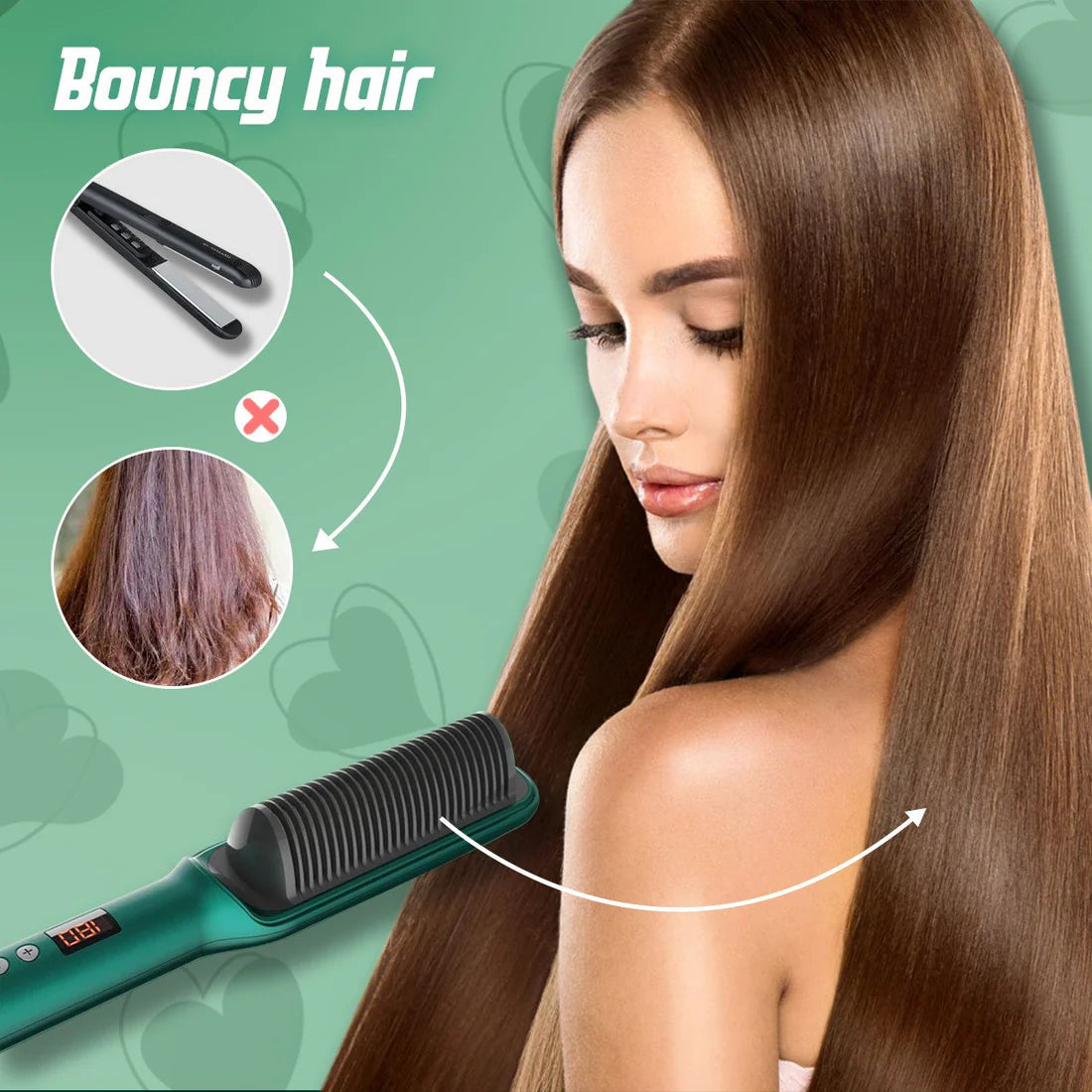 Electric Hair Styler Comb